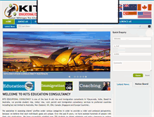 Tablet Screenshot of kitsedu.com